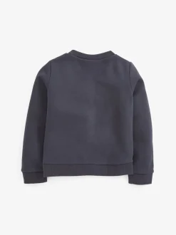 Next Bleu marine - Cardigan scolaire en jersey à poches volantées en coton riche (3-16ans) Discount