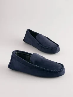 Next Bleu marine - Chaussons Moccasin Best