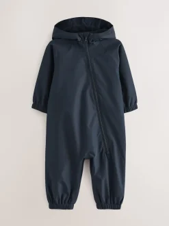 Next - Combinaison imperméable doublée de polaire (3mths-7yrs) Bleu marine New