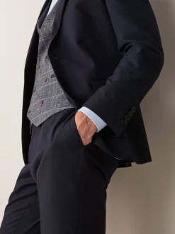 Next Bleu marine - - Veste de costume à deux boutons Coupe sur mesure Best