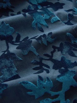 Next Bleu marine - Couverture Devore à manches courtes Sale