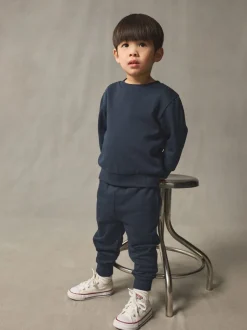 Next - Ensemble sweat-shirt et jogging (3mois-7ans) Bleu marine Clearance