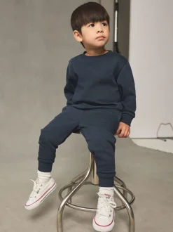 Next - Ensemble sweat-shirt et jogging (3mois-7ans) Bleu marine Clearance