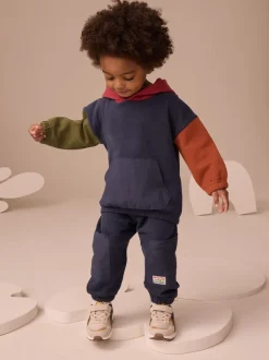 Next Bleu marine - Ensemble sweat à capuche et vêtements de survêtement (3mois-7ans) Hot