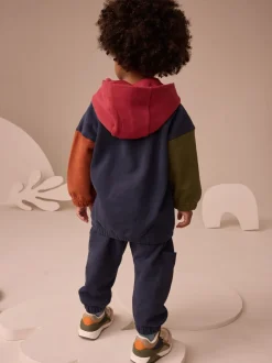Next Bleu marine - Ensemble sweat à capuche et vêtements de survêtement (3mois-7ans) Hot