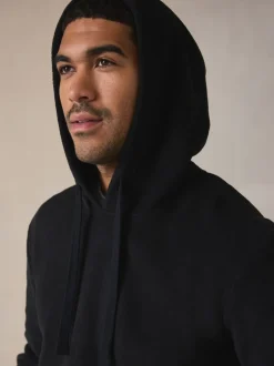 Next Bleu marine - Ensemble sweat à capuche à manches longues en polaire thermique New