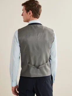 Next Bleu marine - Gilet de costume essentiel à coupe régulière Best