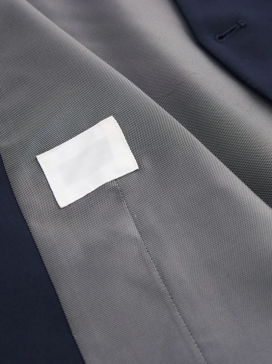 Next Bleu marine - Gilet de costume essentiel à coupe régulière Best