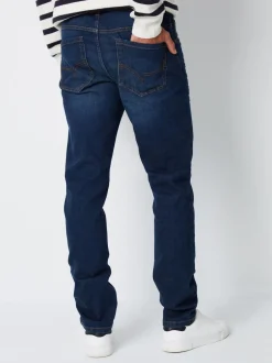 Threadbare Bleu marine - Jean  slim stretch Online