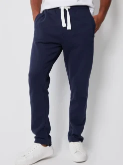 Threadbare Bleu marine - Jogging jambes droites Clearance