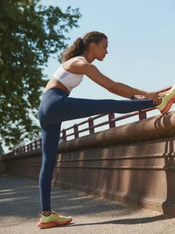 Next Bleu marine - Legging Sports Dry Tech Tummy Control taille haute New