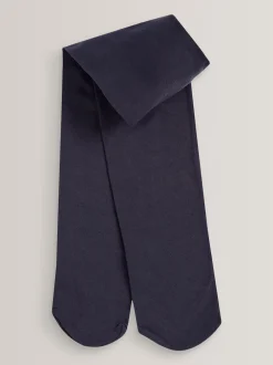 Next Bleu marine - Lot de 2 collants School 80 deniers