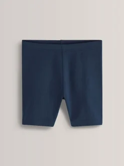 Next Bleu marine - Lot de 5 shorts de vélo extensibles en coton riche (3-16ans) Clearance