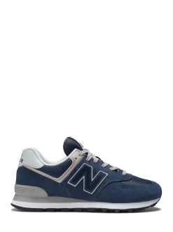 New Balance - Mens 574 Trainers Bleu marine Best