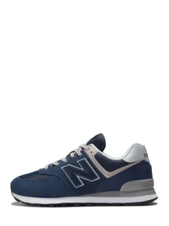 New Balance - Mens 574 Trainers Bleu marine Best