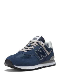 New Balance - Mens 574 Trainers Bleu marine Best