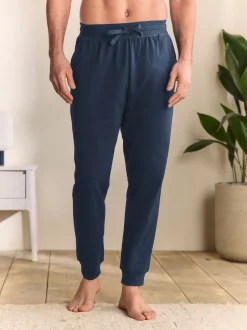 Next Bleu marine - Ourlets resserrés - Jogging Loopback doux au toucher à poignets Outlet