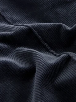 Next Bleu marine - Pantalon bootcut N. Premium en velours côtelé Best