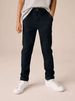 Next Bleu marine - Pantalon chino Premium (3-16 ans) Clearance