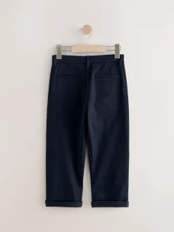 Next Bleu marine - Pantalon chino extensible (3-17ans) Hot