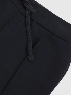 Reiss Bleu marine - Pantalon de jogging Premier Premium Interlock à cordon New