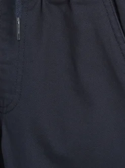 Next Bleu marine - Pantalon Pull-On à Taille Côtelée (3-16ans)