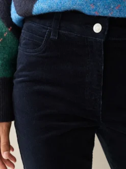 Next Bleu marine - Pantalon skinny en velours côtelé Online