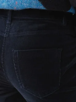 Next Bleu marine - Pantalon skinny en velours côtelé Online