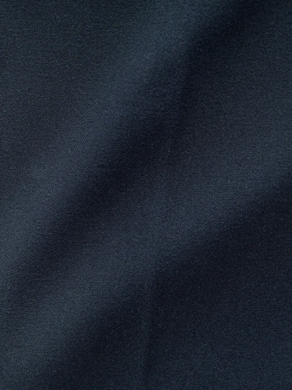 Next Bleu marine - Pantalons Coupe ajustée Extensible avec cordon de serrage interne Best