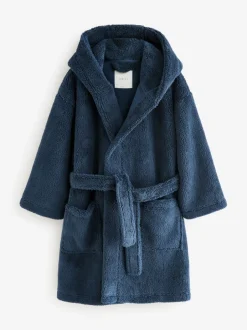 Next - Peignoirs en laine polaire (1.5-16ans) Bleu marine Discount