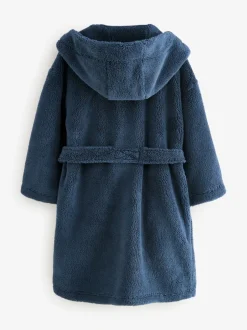 Next - Peignoirs en laine polaire (1.5-16ans) Bleu marine Discount