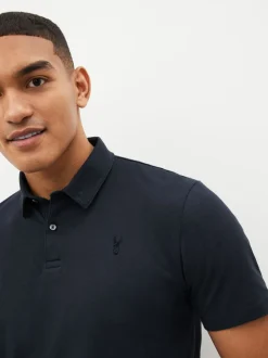 Next Bleu marine - Polo à manches courtes Clearance