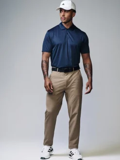 Next Bleu marine - Polos de golf Active Jacquard Hot