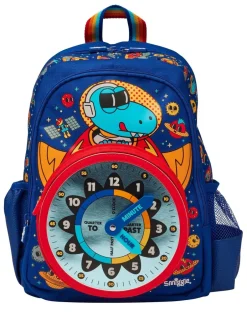 Smiggle Bleu marine. - Sac à dos Ready Set Go Junior Personnage Clearance