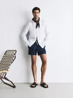 Next Bleu marine - Short de bain Motion-Flex 5 pouces Best