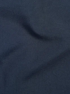 Next Bleu marine - Slim Fit (Slim Fit) - Chemises intelligentes faciles d’entretien à poignets simples Best