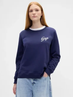 Gap - Sweat décontracté à logo Bleu marine Best