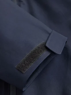 Next Bleu marine - Veste à capuche imperméable DryTech Outlet