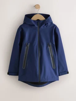 Next - Veste à capuche imperméable doublée de polaire (3-17ans) Bleu marine Hot