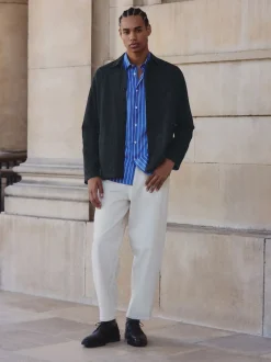 Next Bleu marine - Veste-chemise Chore Twill Online