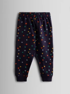 Jojo Maman Bébé Bleu marine dinosaure - Pyjama en jersey douillet Online