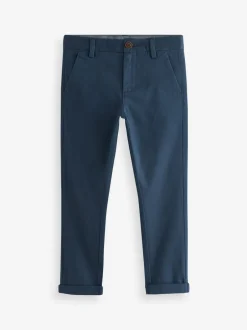 Next - Pantalon chino extensible (3-17ans) Bleu marine français Best