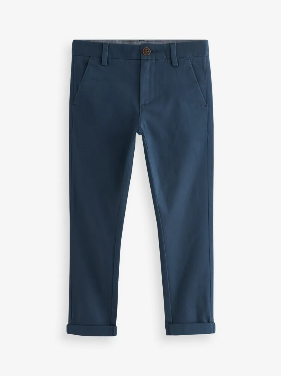 Next - Pantalon chino extensible (3-17ans) Bleu marine français Best