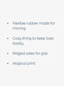 Jojo Maman Bébé - Bottes de pluie courtes confortables à imprimé Bleu marine motif licorne Best