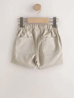 Next Bleu marine/Beige Sable/Chambray bleu - Short à enfiler 3 Pack (3mois-7ans)