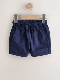 Next Bleu marine/Beige Sable/Chambray bleu - Short à enfiler 3 Pack (3mois-7ans)