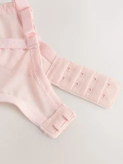 Next Bleu marine/Crème Fleuri - Soutien-gorge à bonnets entiers sans coussinets