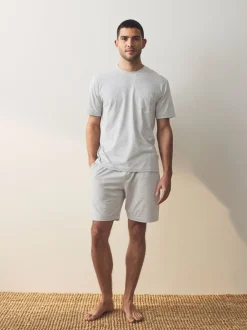 Next - Lot de 2 pyjamas courts en jersey Bleu marine/gris Online