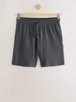 Next Bleu marine/gris - Pyjama en jersey Short 3 Lot Outlet