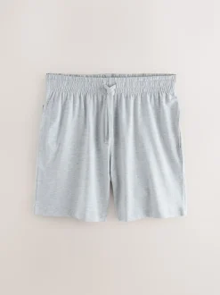 Next Bleu marine/Gris/Bleu - Ensemble pyjama short en jersey 3 Pack Sale